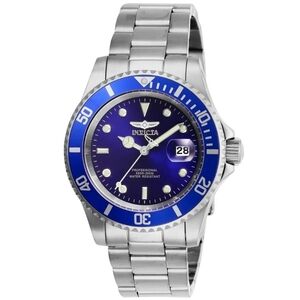 NEW 26971 Invicta Pro Diver Men's Quartz Watch - 40mm Blue Bezel Purple Dial